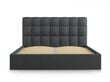 Sänky Mazzini Beds Nerin 5, 160x200cm, tummanharmaa hinta ja tiedot | Sängyt | hobbyhall.fi