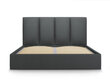 Sänky Mazzini Beds Juniper 180x200cm, tummanharmaa hinta ja tiedot | Sängyt | hobbyhall.fi