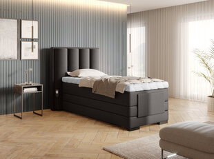 Sänky NORE Veros, 90x200 cm, ruskea hinta ja tiedot | Sängyt | hobbyhall.fi