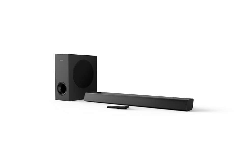 Philips 2.1 soundbar TAPB405/10 hinta ja tiedot | Kaiuttimet ja soundbarit | hobbyhall.fi