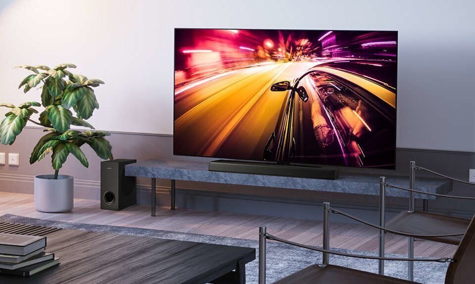 Philips 2.1 soundbar TAPB405/10 hinta ja tiedot | Kaiuttimet ja soundbarit | hobbyhall.fi