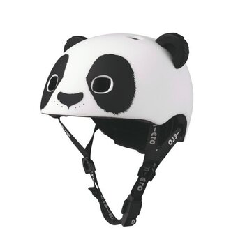 Kypärä Micro 3D Panda, valkoinen/musta hinta ja tiedot | Kypärät | hobbyhall.fi