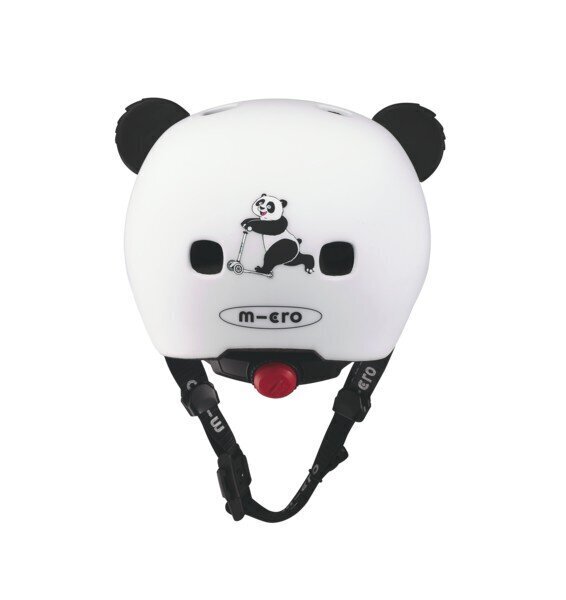 Kypärä Micro 3D Panda, valkoinen/musta hinta ja tiedot | Kypärät | hobbyhall.fi