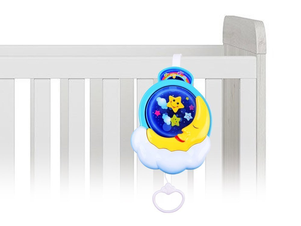Riippuva musiikkilelu pinnasänkyyn Crib Toys Moon hinta ja tiedot | Vauvan lelut | hobbyhall.fi
