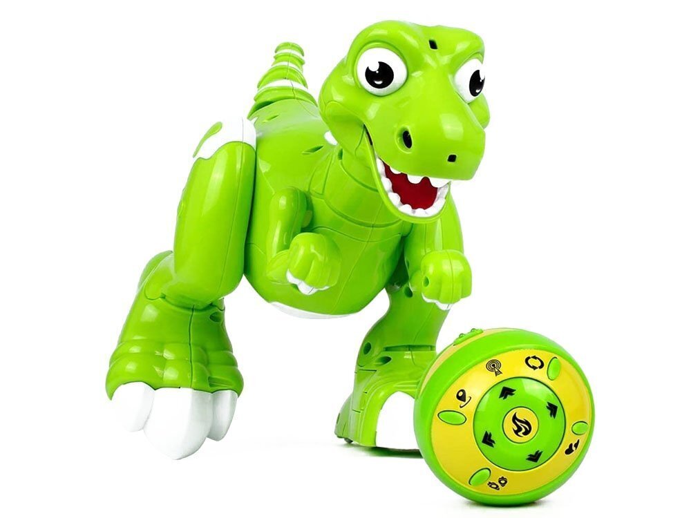 Jiabaile kauko-ohjattava tanssiva dinosaurus, vihreä hinta ja tiedot | Poikien lelut | hobbyhall.fi