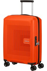 American Tourister keskikokoinen matkalaukku Aerostep Spinner Bright Orange M 67 cm, oranssi hinta ja tiedot | Matkalaukut ja matkakassit | hobbyhall.fi