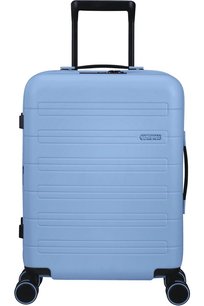 American Tourister iso matkalaukku Novastream Spinner Nomad Green L 77 cm, vihreä hinta ja tiedot | Matkalaukut ja -kassit | hobbyhall.fi