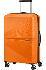 American Tourister Keskikokoinen matkalaukku Airconic Spinner Mango Orange M 67 cm, oranssi hinta ja tiedot | Matkalaukut ja matkakassit | hobbyhall.fi
