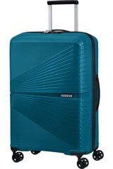 American Tourister Keskikokoinen matkalaukku Airconic Spinner Deep Ocean M 67 cm, sininen hinta ja tiedot | Matkalaukut ja -kassit | hobbyhall.fi
