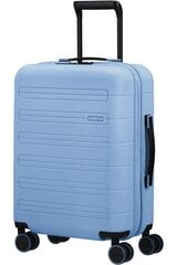 American Tourister keskikokoinen matkalaukku Novastream Spinner Pastel Blue M 67cm, sininen hinta ja tiedot | Matkalaukut ja -kassit | hobbyhall.fi