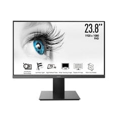 MSI MSI PRO MP241X -näyttö 23,8 VA / FHD / 4ms / 75Hz / 250nits hinta ja tiedot | Näytöt | hobbyhall.fi