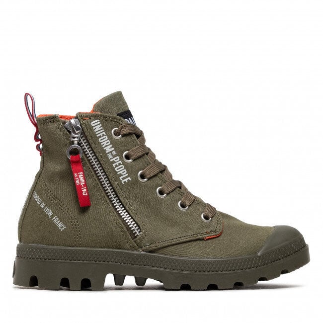 Palladium Boots Pampa HI Outzip Uniform Of The People / Olive Night hinta ja tiedot | Miesten kengät | hobbyhall.fi