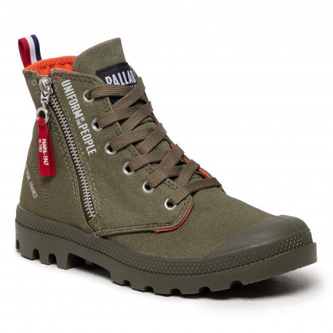 Palladium Boots Pampa HI Outzip Uniform Of The People / Olive Night hinta ja tiedot | Miesten kengät | hobbyhall.fi