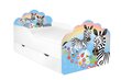 Lasten sänky POLA 47, 140x70 cm, patjalla ja liinavaatelaatikolla hinta ja tiedot | Lastensängyt | hobbyhall.fi