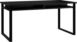 Pöytä Meblocross Cross Cro-02 D, musta hinta ja tiedot | Ruokapöydät | hobbyhall.fi