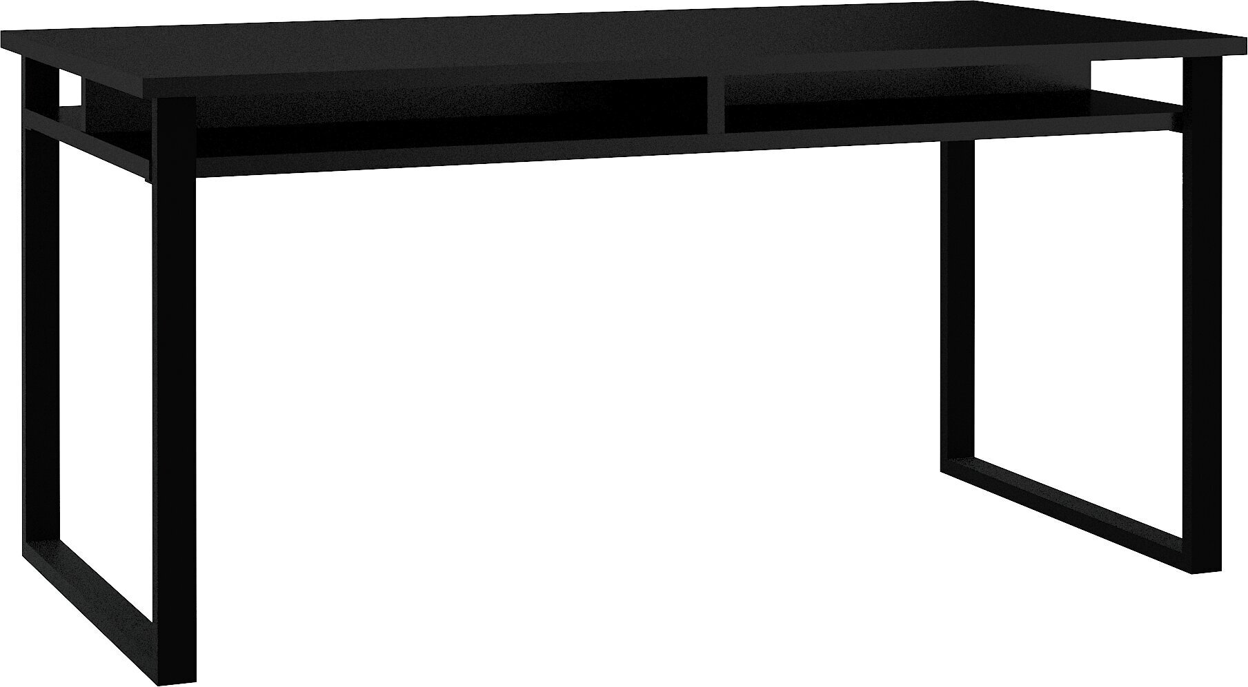 Pöytä Meblocross Cross Cro-02 D, musta hinta ja tiedot | Ruokapöydät | hobbyhall.fi