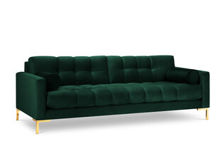 Neljän istuttava sohva Cosmopolitan Design Bali, tummanvihreä/kulta hinta ja tiedot | Sohvat ja vuodesohvat | hobbyhall.fi