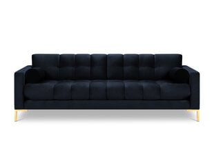 Neljän istuttava sohva Cosmopolitan Design Bali, tummansininen/kulta väri hinta ja tiedot | Sohvat ja vuodesohvat | hobbyhall.fi