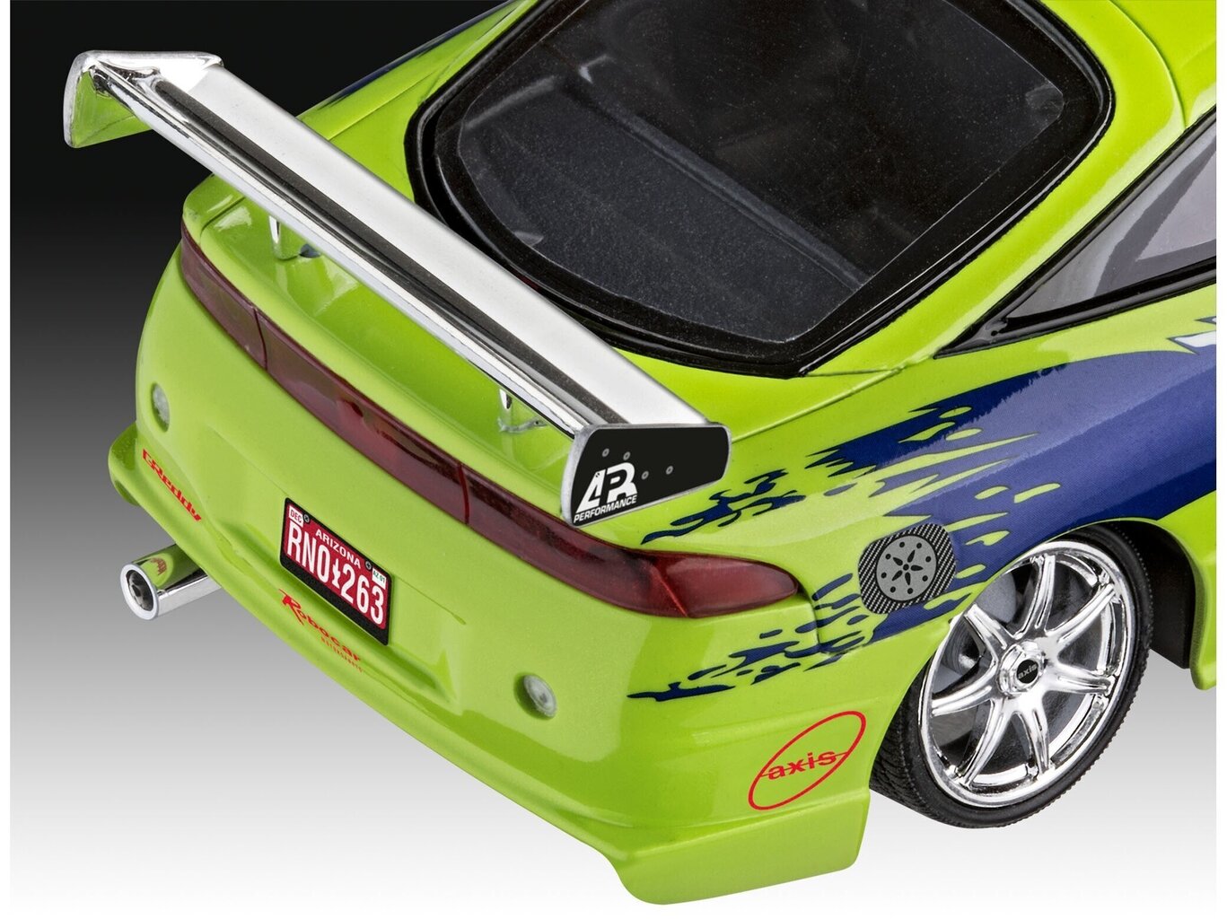 Malliauto, Revell - Fast & Furious Brian´s 1995 Mitsubishi Eclipse, 1/24, 07691 hinta ja tiedot | LEGOT ja rakennuslelut | hobbyhall.fi