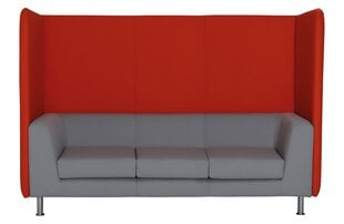 Kolmen istuttava sohva akustisella seinällä Wood Garden Notre Dame, harmaa/punainen hinta ja tiedot | Wood Garden Huonekalut ja sisustus | hobbyhall.fi