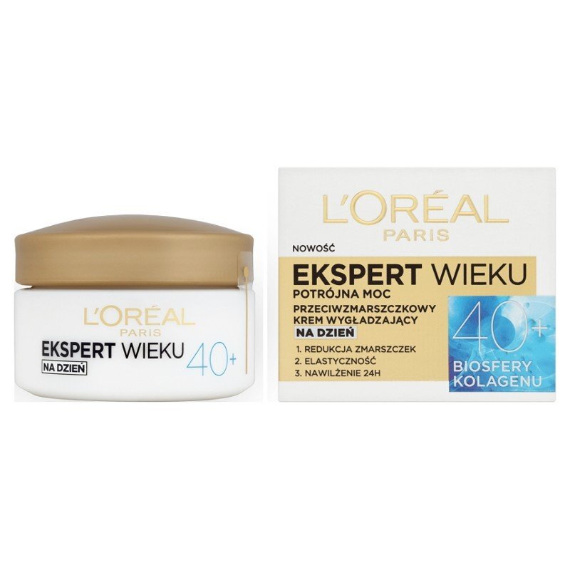 Päivävoide L'Oreal Paris Age Specialist Age Expert 40+, 50 ml hinta ja tiedot | Kasvovoiteet | hobbyhall.fi