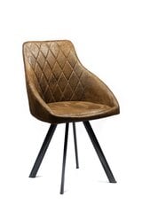 VK-06-tuolit 2 kpl, ruskea hinta ja tiedot | Ruokapöydän tuolit | hobbyhall.fi