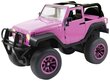 Dickie Toys RC Jeep Wrangler Pink Radio-ohjattava Jeeppi hinta ja tiedot | Tyttöjen lelut | hobbyhall.fi