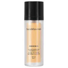 BareMinerals Original Liquid Mineral Foundation SPF20, 14 Golden Medium, 30 ml hinta ja tiedot | bareMinerals Meikit | hobbyhall.fi