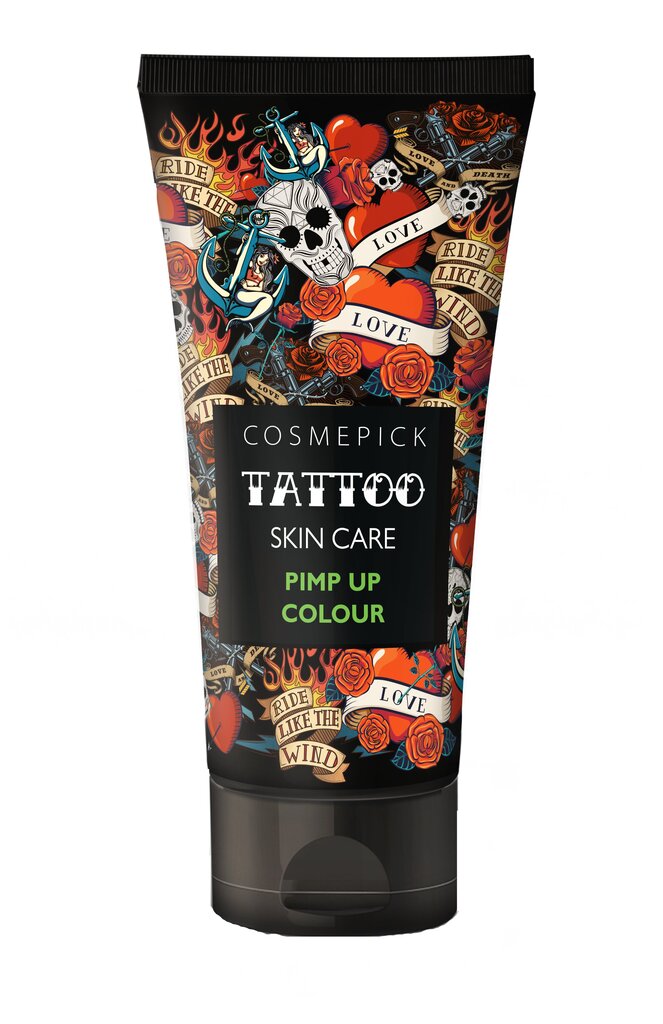 Cosmepick, Seerumi tatuoidulle iholle, suojaa väriä haalistumista 80 ml hinta ja tiedot | Vartalovoiteet ja -emulsiot | hobbyhall.fi