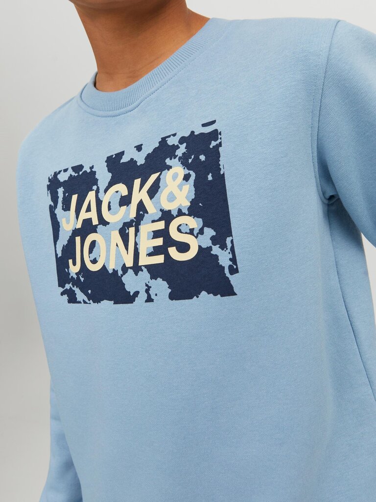 Jack & Jones lasten collegepaita 12234187*01, tummansininen hinta ja tiedot | Poikien puserot, liivit ja jakut | hobbyhall.fi