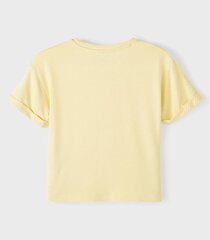 Name It lasten t-paita 13217682*01, keltainen hinta ja tiedot | Tyttöjen paidat | hobbyhall.fi