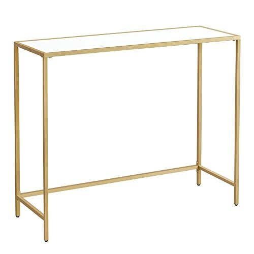 Sivupöytä, 100 x 35 x 80 cm, kultaa hinta ja tiedot | Sivupöydät | hobbyhall.fi