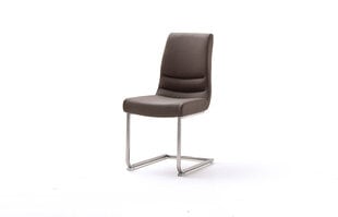 MC Akcent Montera S tuolit 2kpl, ruskea hinta ja tiedot | Ruokapöydän tuolit | hobbyhall.fi