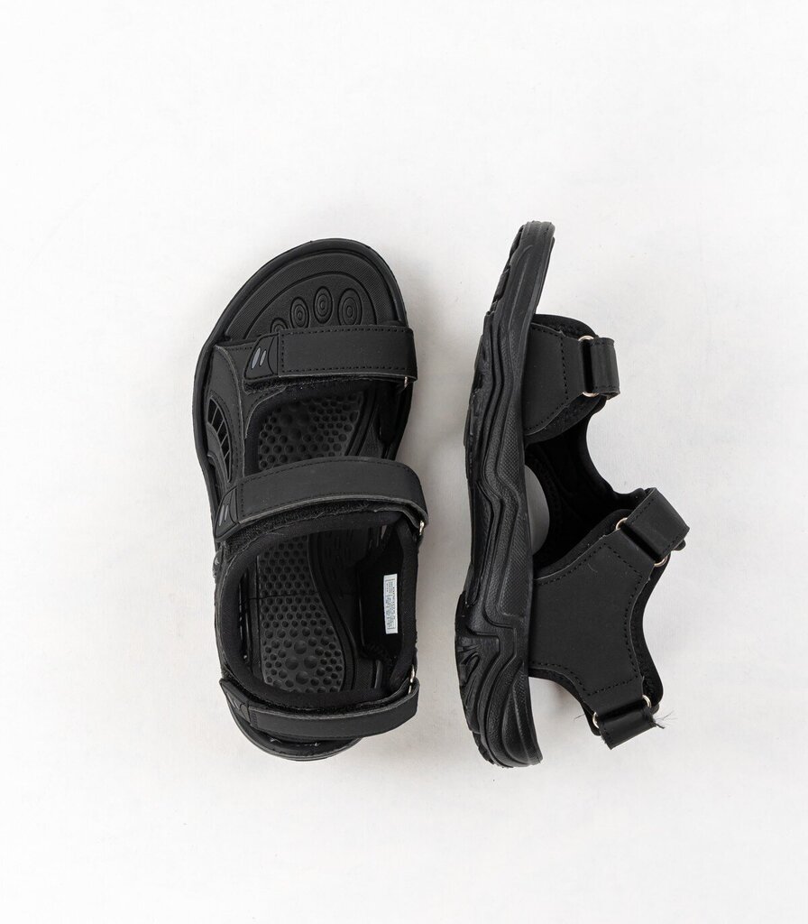 Lasten sandaalit 449183 01, musta/harmaa hinta ja tiedot | Lasten sandaalit | hobbyhall.fi