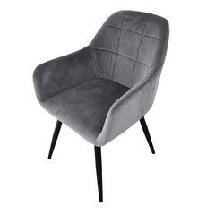 2 tuolin sarja Bituxx, 85cm x 59cm x 61cm, harmaa hinta ja tiedot | Bituxx Huonekalut ja sisustus | hobbyhall.fi