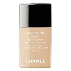 Meikkivoide Chanel Vitalumiere Aqua Ultralight SPF15 30 ml hinta ja tiedot | Chanel Meikit | hobbyhall.fi