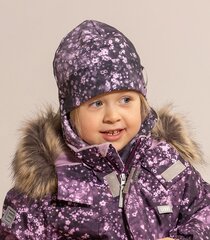 Lenne lasten kypärämyssy Kevis 23987*6070, violetti/vaaleanpunainen hinta ja tiedot | Tyttöjen hatut, huivit ja käsineet | hobbyhall.fi