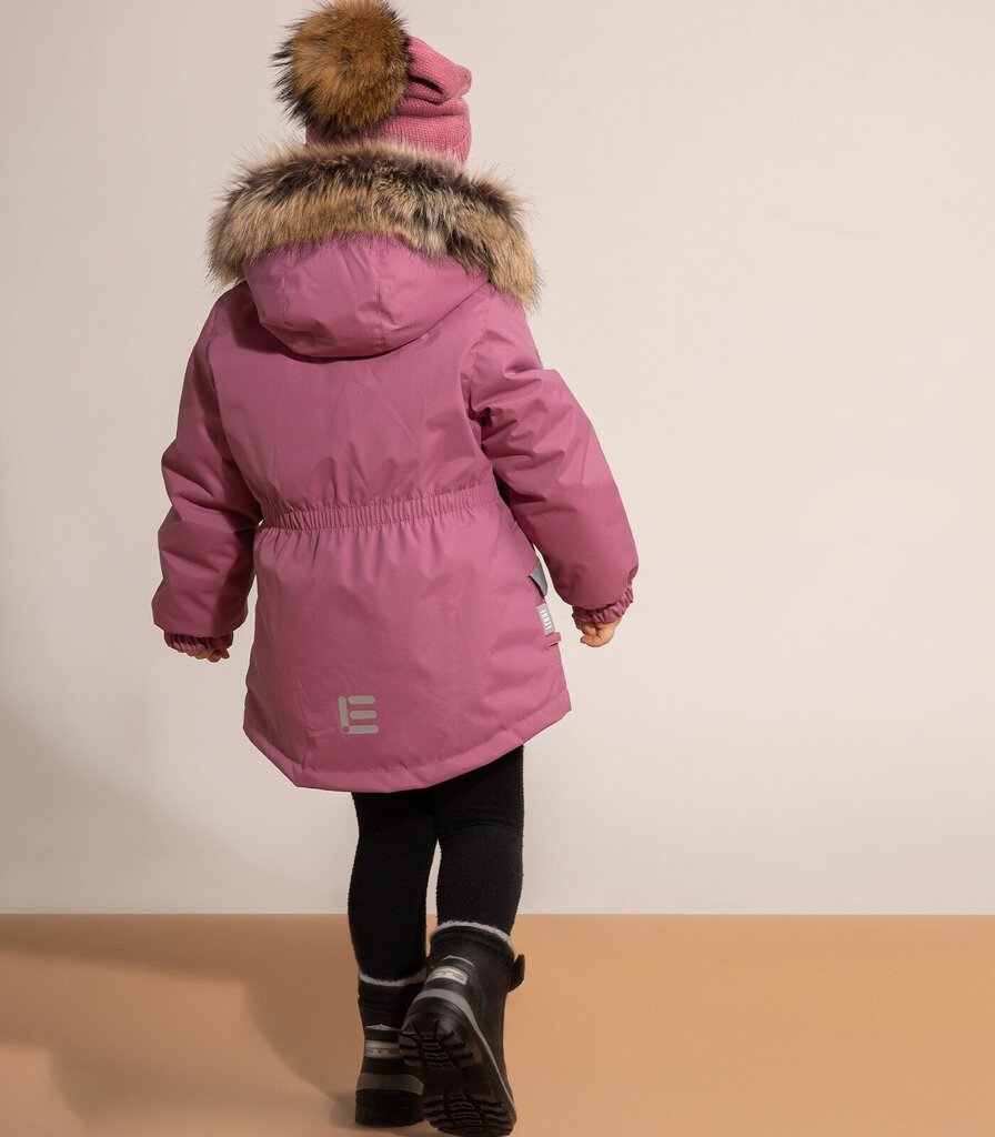 Lenne lasten parka 250g Elle 23335*610, vanha roosa hinta ja tiedot | Tyttöjen takit | hobbyhall.fi