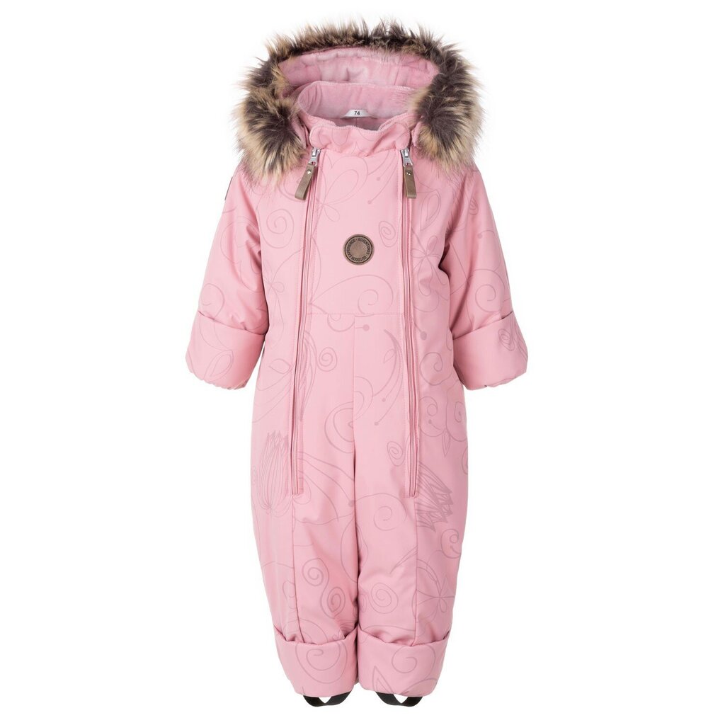 Lenne heijastava kangas vauvan 250g Hope 23304*2330, roosa/harmaa hinta ja tiedot | Tyttöjen takit | hobbyhall.fi