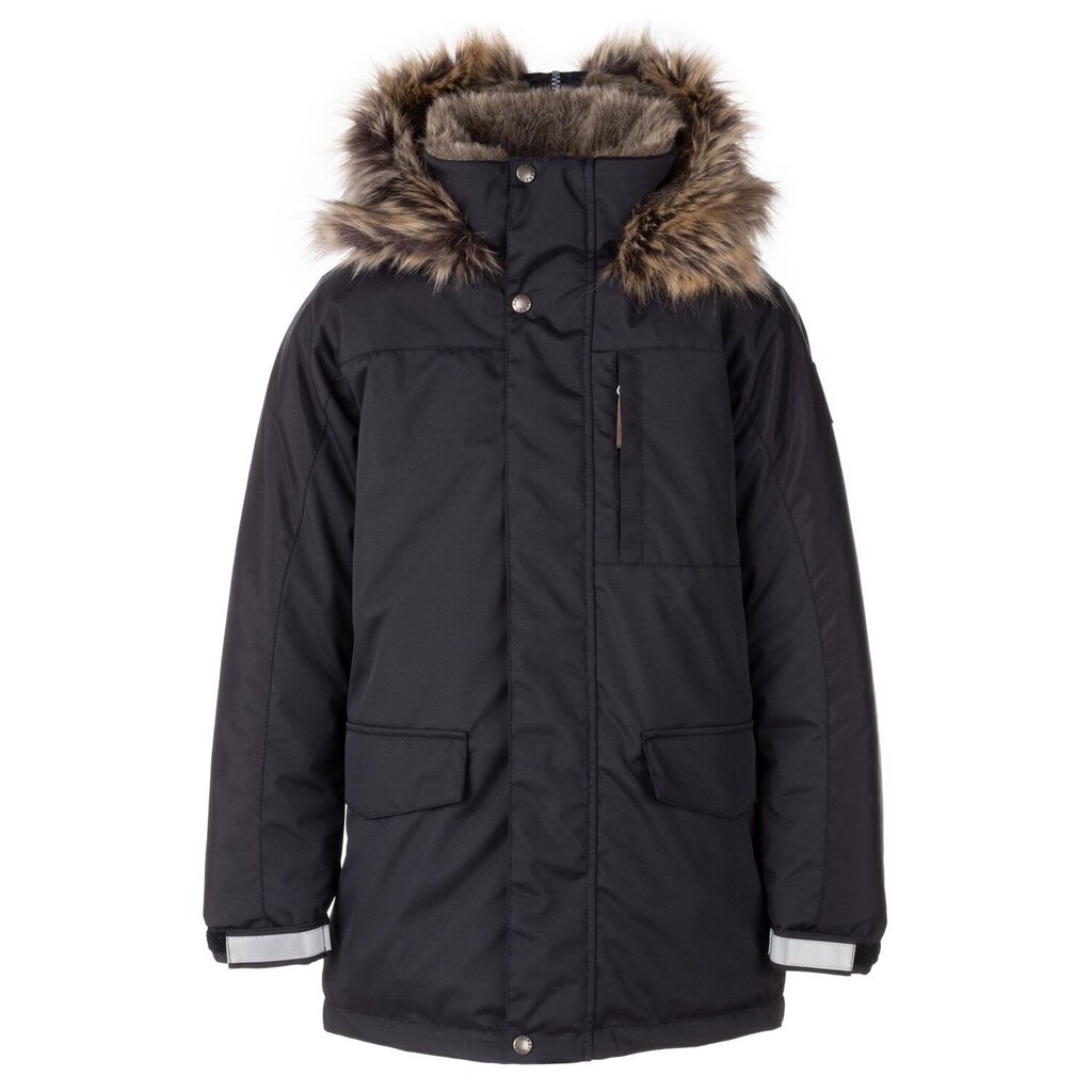 Lenne lasten parka 250g Janno 23368*042, musta hinta ja tiedot | Poikien takit | hobbyhall.fi