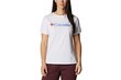 Naisten T-paita Columbia Sun Trek W Graphic Tee 1931753101, valkoinen. hinta ja tiedot | Naisten T-paidat | hobbyhall.fi
