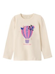 Name It -lasten t-paita 13219821*01, beige/roosa hinta ja tiedot | Tyttöjen paidat | hobbyhall.fi