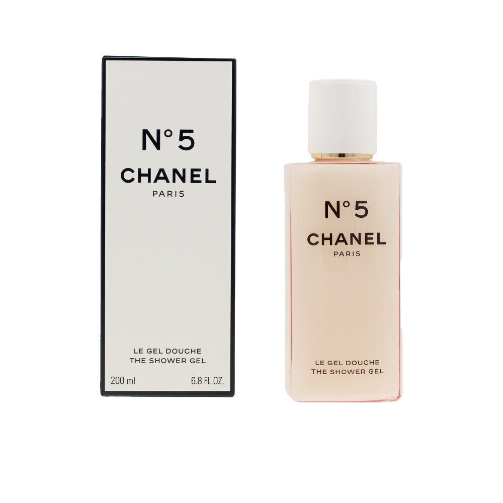 Suihkugeeli Chanel No 5, 200 ml hinta ja tiedot | Suihkusaippuat ja suihkugeelit | hobbyhall.fi