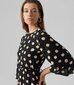 Vero Moda naisten mekko 10296908*01, musta/beige 5715430629619 hinta ja tiedot | Mekot | hobbyhall.fi