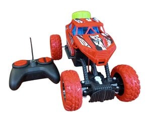 Radio-ohjattu Monster Truck, punainen hinta ja tiedot | Poikien lelut | hobbyhall.fi