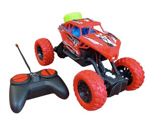 Radio-ohjattu Monster Truck, punainen hinta ja tiedot | Poikien lelut | hobbyhall.fi