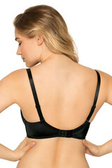 Gaia naisten push-up rintaliivit alusvaatteet olkaimeton sileä 639 farkku , musta, 65j hinta ja tiedot | Rintaliivit | hobbyhall.fi