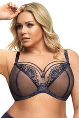 Gorsenia naisten pehmeät rintaliivit pehmeä kuppi underwire suuret koot k496 paradise , tummansininen, 75m hinta ja tiedot | Rintaliivit | hobbyhall.fi