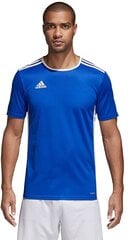 Miesten t paita Adidas Entrada 18 CF1037, sininen hinta ja tiedot | Miesten urheiluvaatteet | hobbyhall.fi