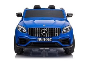 Sähköauto lapsille Mercedes GLC 63S QLS 4x4 sininen hinta ja tiedot | Lasten sähköautot | hobbyhall.fi